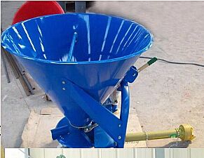 CDR fertilizer spreader