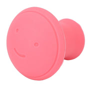Portable silicone facial exerciser, ideal for daily jawline toning and stress relief.