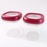Twist and seal food containers perfect for dry food and snack storage