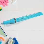 Pro Clean Plastic Stick Broom with 44 flexible bristles for efficient floor cleaning.