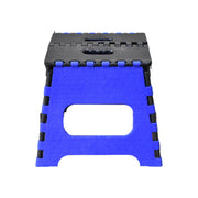 Versatile folding step stool providing a safe boost for both adults and kids.