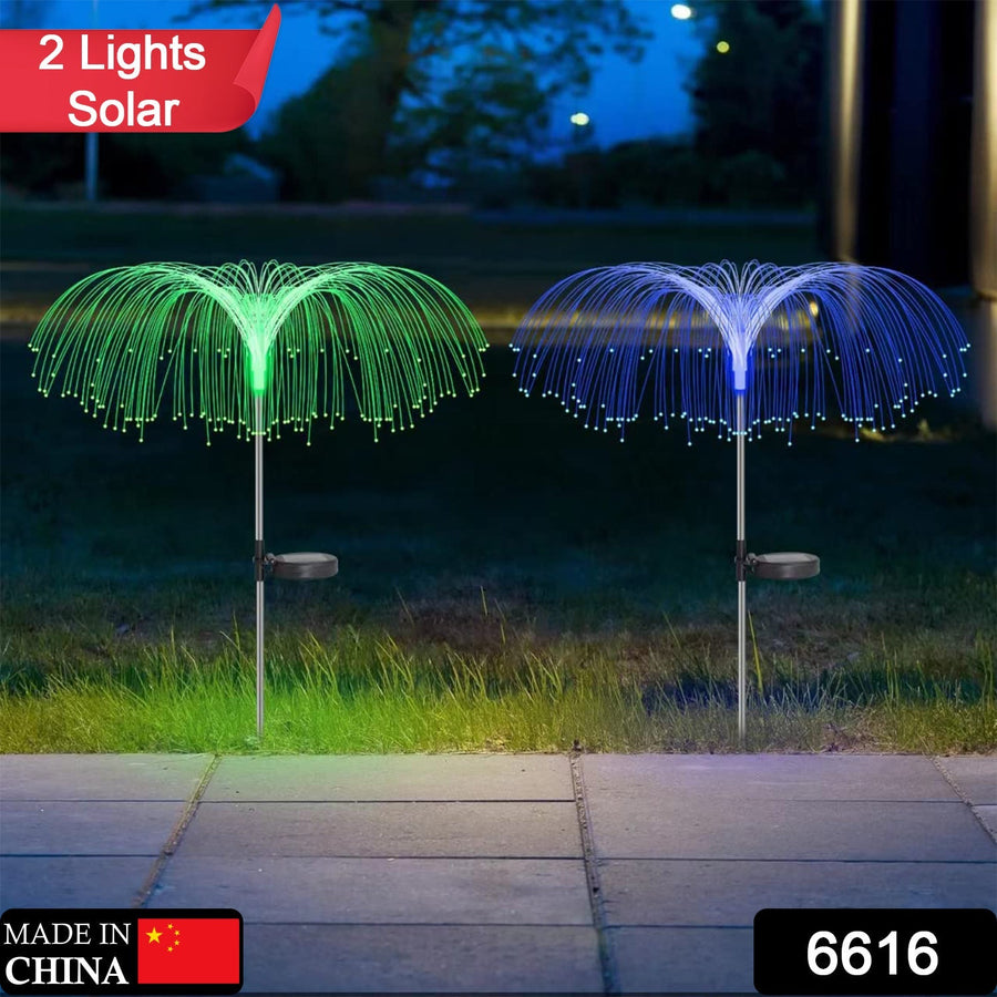 Solar Garden Lights – Waterproof 7-Color Changing Jellyfish Décor
