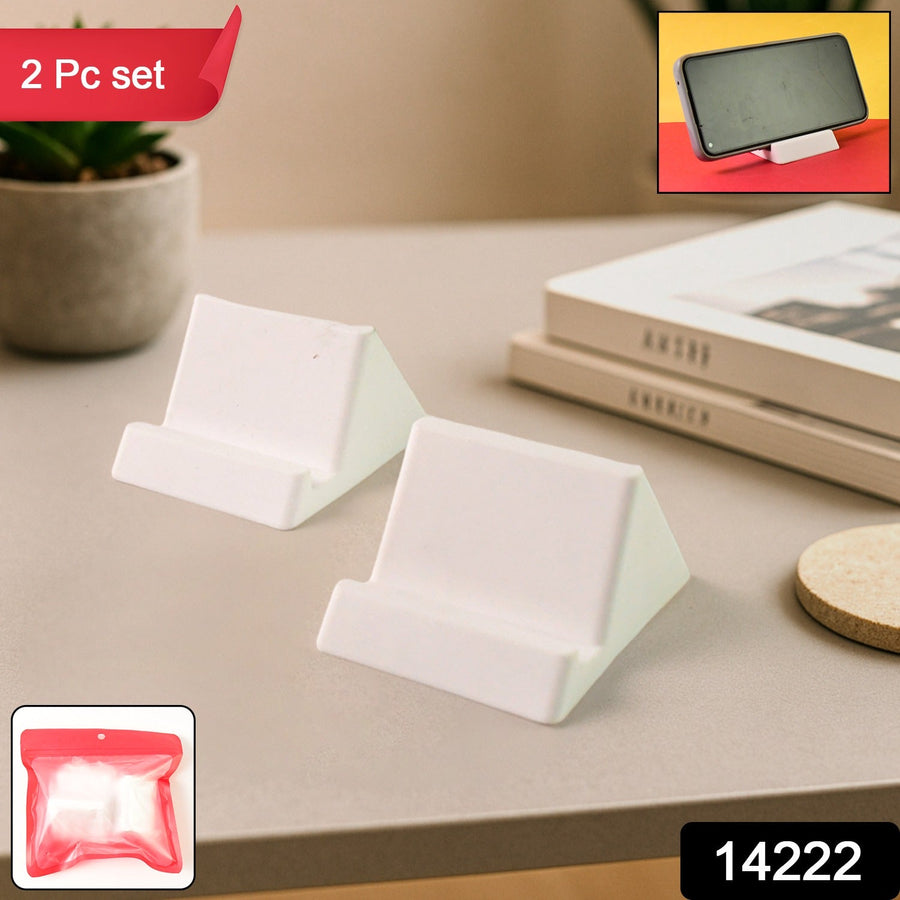 Mobile Phone Holder Stand – Compact 2-Pc Mix Color Set