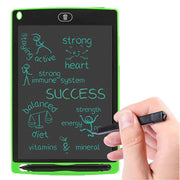 Lightweight graphic tablet with a bright, clear screen.