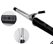 Hair Curling Iron creating perfect, bouncy curls.