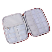 Zip pouch white bg