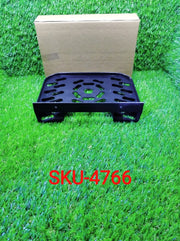 Easy-to-install wall bracket for the TV setup box holder.