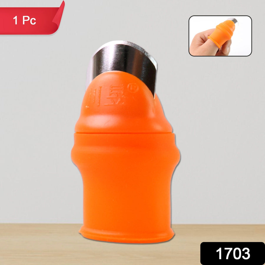 Thumb Knife Cutter – Safe Silicone Finger Guard for Efficient Peeling