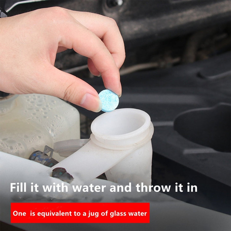 Car Wiper Detergent Tablets – Clear Windshield & Wiper Care