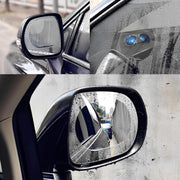 Anti-fog rearview mirror film providing HD clear protection