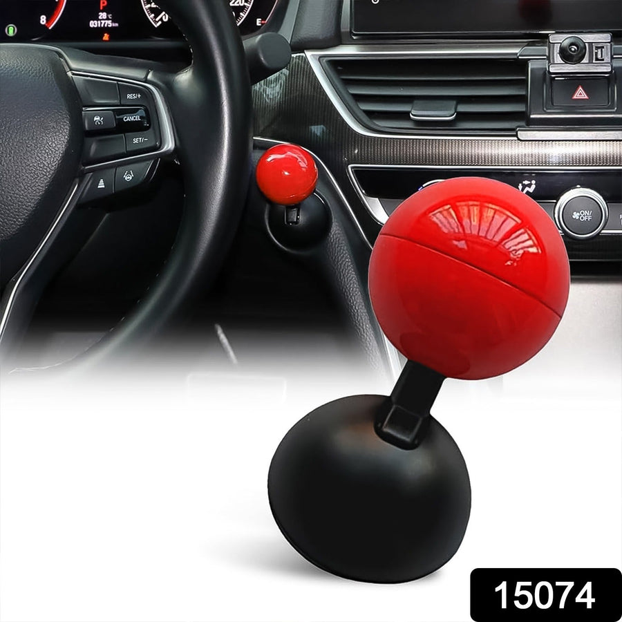 Ball Design Car Push Start Button Cover – Durable Metal Alloy