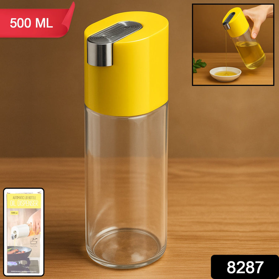 Oil Dispenser Bottle 500 ml – One-Touch Leak-Proof Pouring