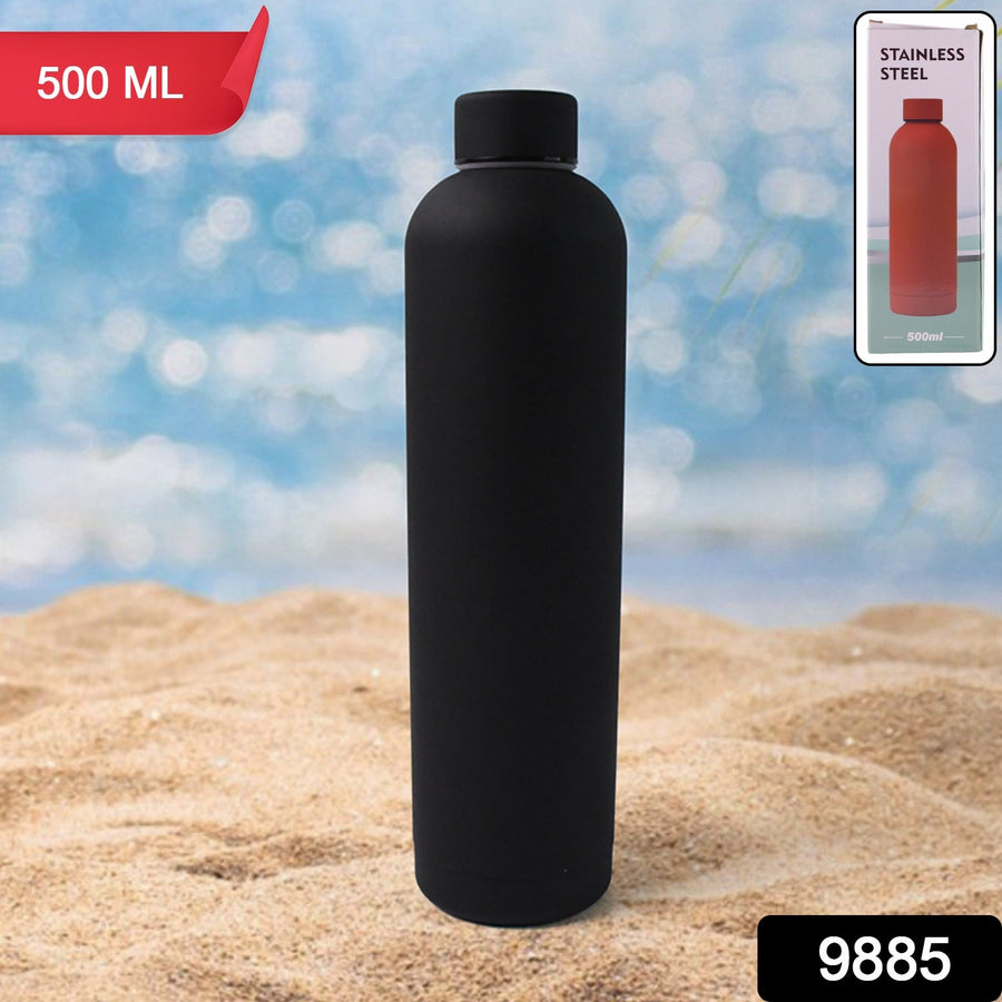 Stainless Steel Vacuum-Insulated Water Bottle – 500ml Hydration