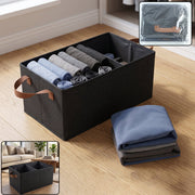 Foldable cloth storage basket handle