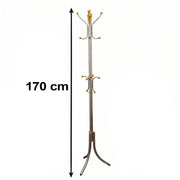 Metal stand sturdy base detail