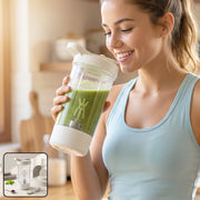 400ml self stirring shaker bottle