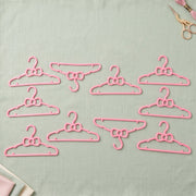 Non slip kids hangers for organised wardrobe storage
