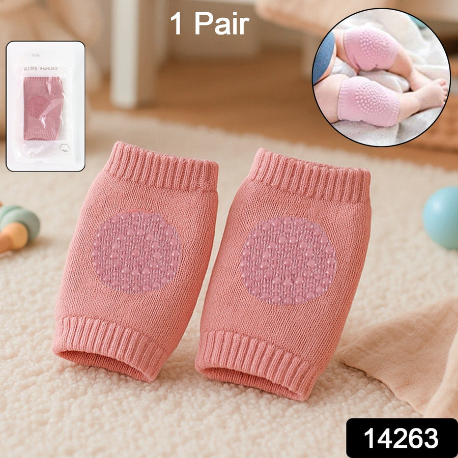 Toddler Knee Protectors – Pink Wool Knit Leg Warmers