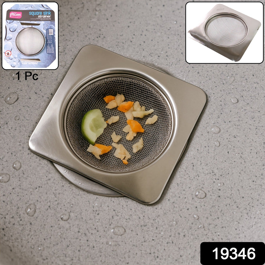 Stainless Steel Sink Strainer – Rustproof Square Filter