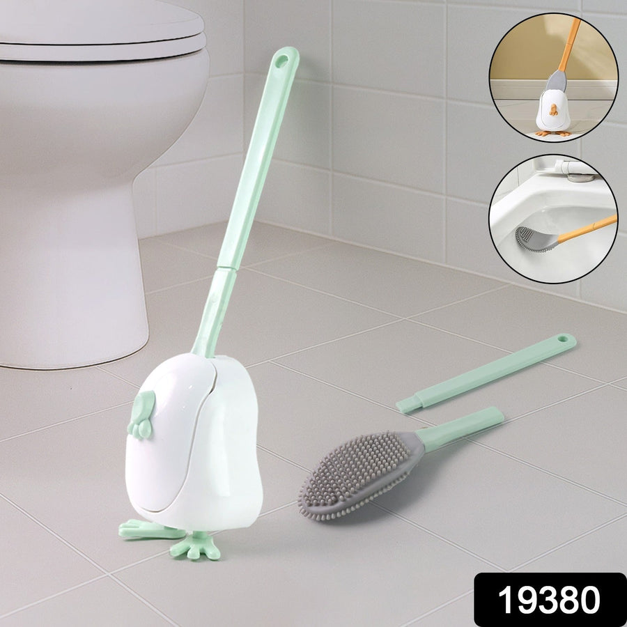Silicone Toilet Brush Set – Flexible, Quick-Dry & Hygienic