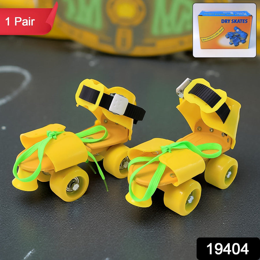 Adjustable Dry Skates for Kids – Lightweight Beginner Quad Skates
