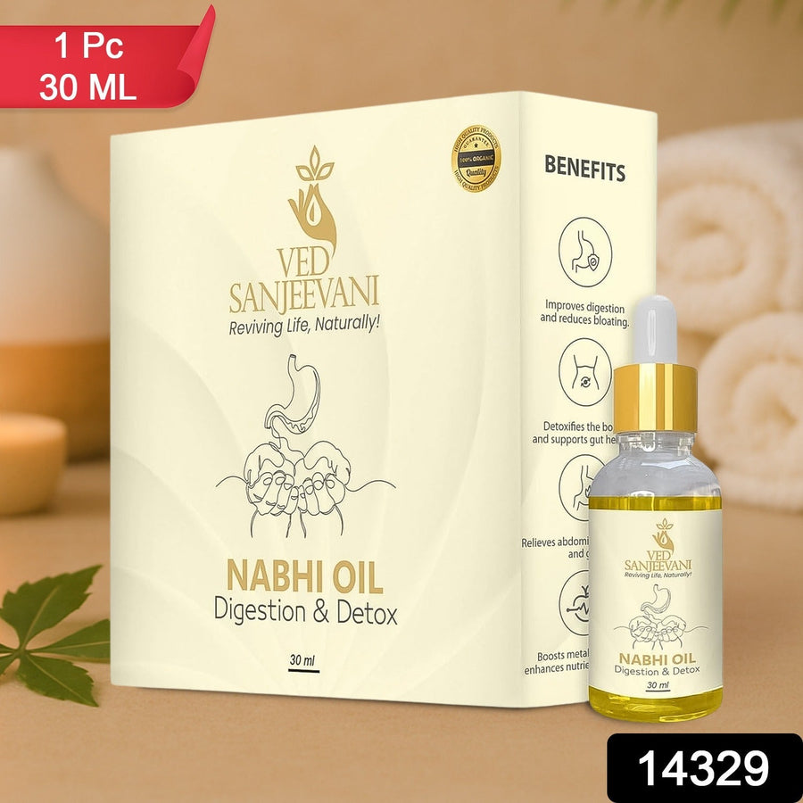 Nabhi Oil for Digestion – Organic Ayurvedic Detox & Gut Health