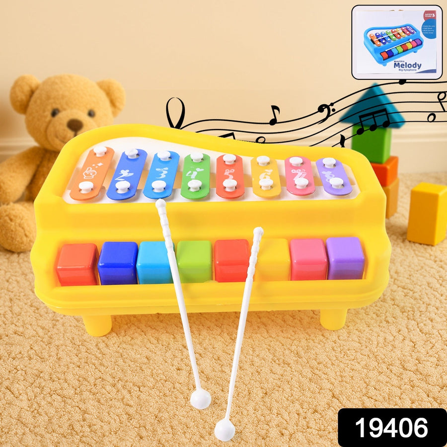 Baby Musical Toy Piano with Xylophone – 2-in-1 Educational Toy