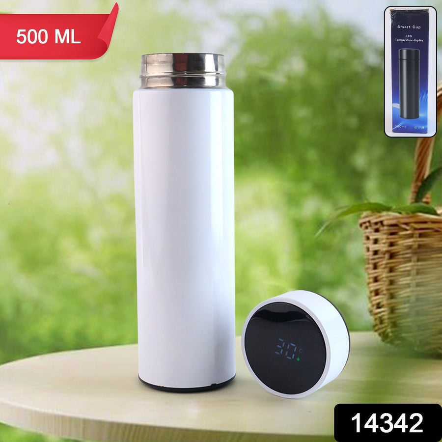 Vacuum Insulated Water Bottle – 500ML LED Temperature Display
