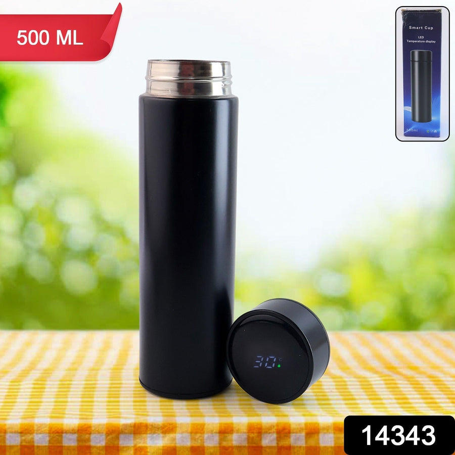 Vacuum Insulated Water Bottle – LED Temp Display 500ML