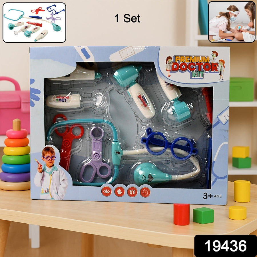 Doctor Kit Toy Set – Premium 10-Piece Medical Role Play for Kids