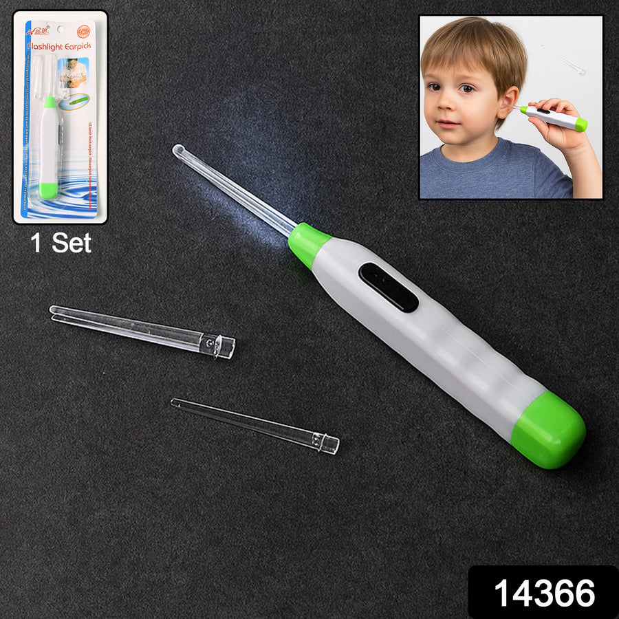 LED Flashlight Earpick – Safe & Precise Ear Wax Removal Tool