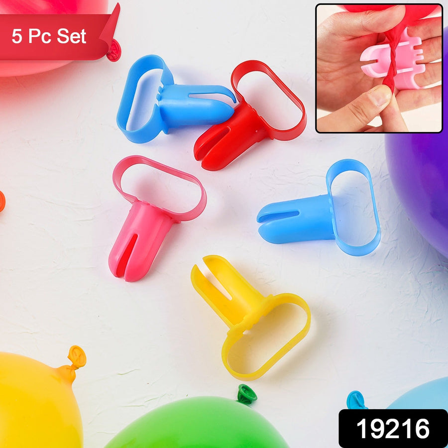 Balloon Tying Tool Set – Ergonomic 5-Piece Party Accessory