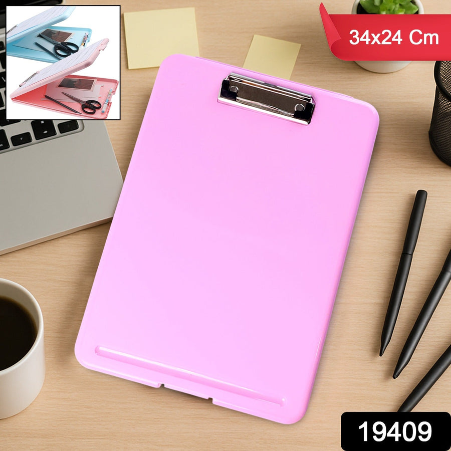 A4 Clipboard with Storage Compartment – Durable & Portable
