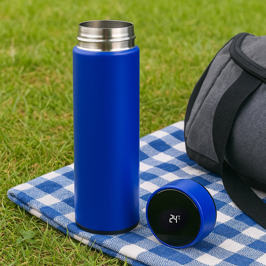 Vacuum Insulated Water Bottle – LED Temp Display, 500ml
