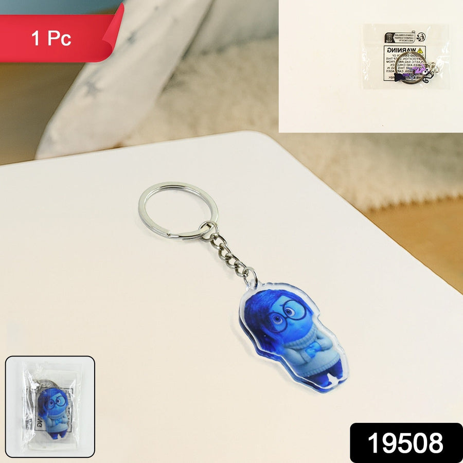 Cartoon Character Acrylic Keychain – Durable & Vibrant Design