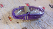 Versatile resistance loop band displayed, perfect for yoga and fitness enthusiasts.