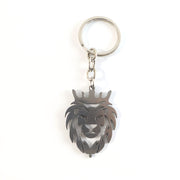 Stylish Metal Lion Head Keychain (1 Pc)