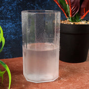 Stylish unbreakable plastic drinking glasses set, ideal for everyday use