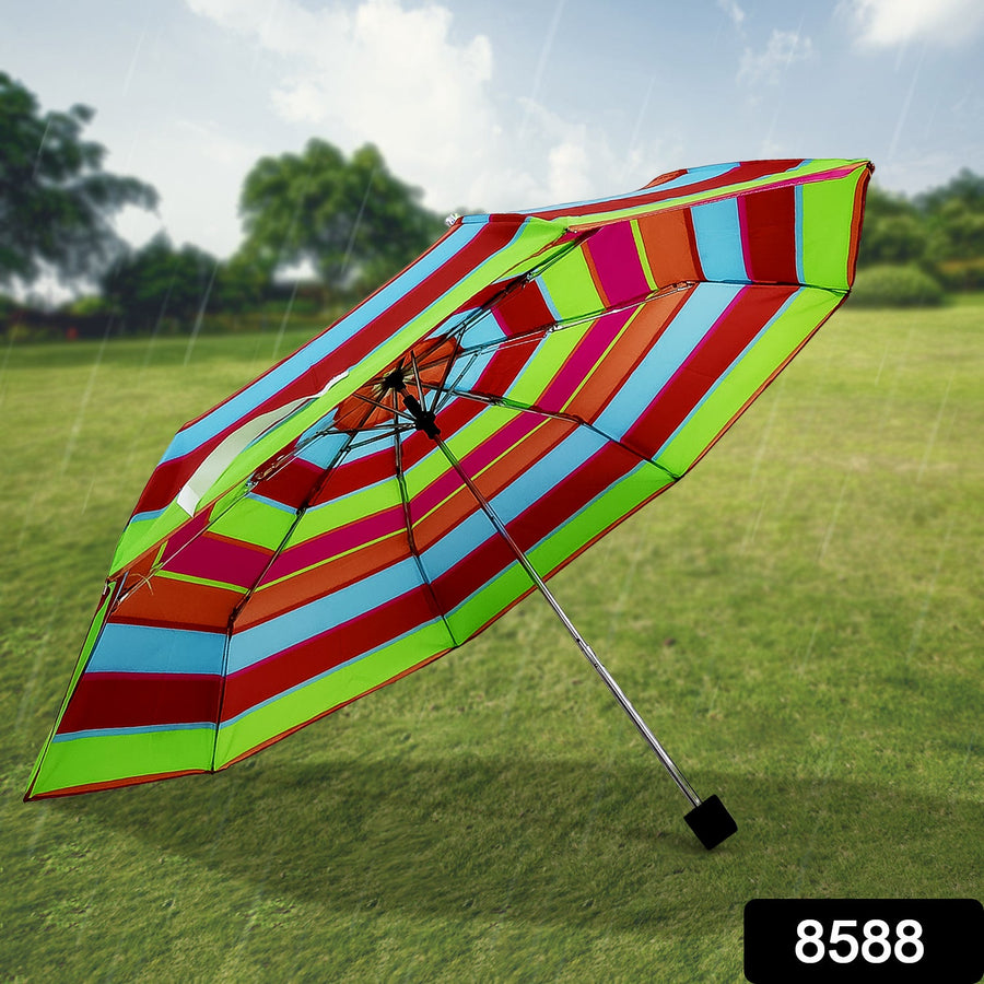 3-Fold Foldable Umbrella – UV & Rain Protection for Travel