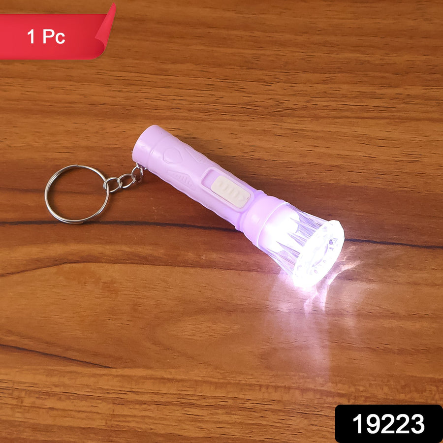 Mini LED Flashlight Keychain – Compact Bright Portable Torch