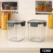 Apex airtight containers filled with dry goods showing airtight storage